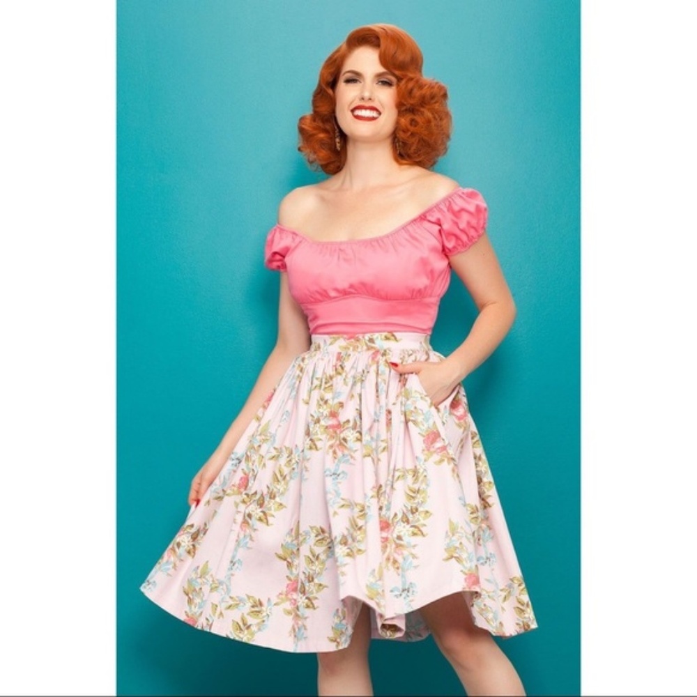 Blue Ribbon Roses Jenny Skirt